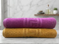Pack of 2 Premium Export Quality Bath Towel 100% Cotton | High Absorbent (28x58 inches)