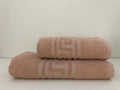 🇬🇷 Greek Border Export Quality Bath towels set (24X40, 28X58 Inches)