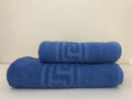 🇬🇷 Greek Border Export Quality Bath towels set (24X40, 28X58 Inches)